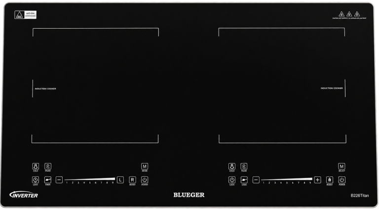 Bếp từ đôi Blueger B226Titan