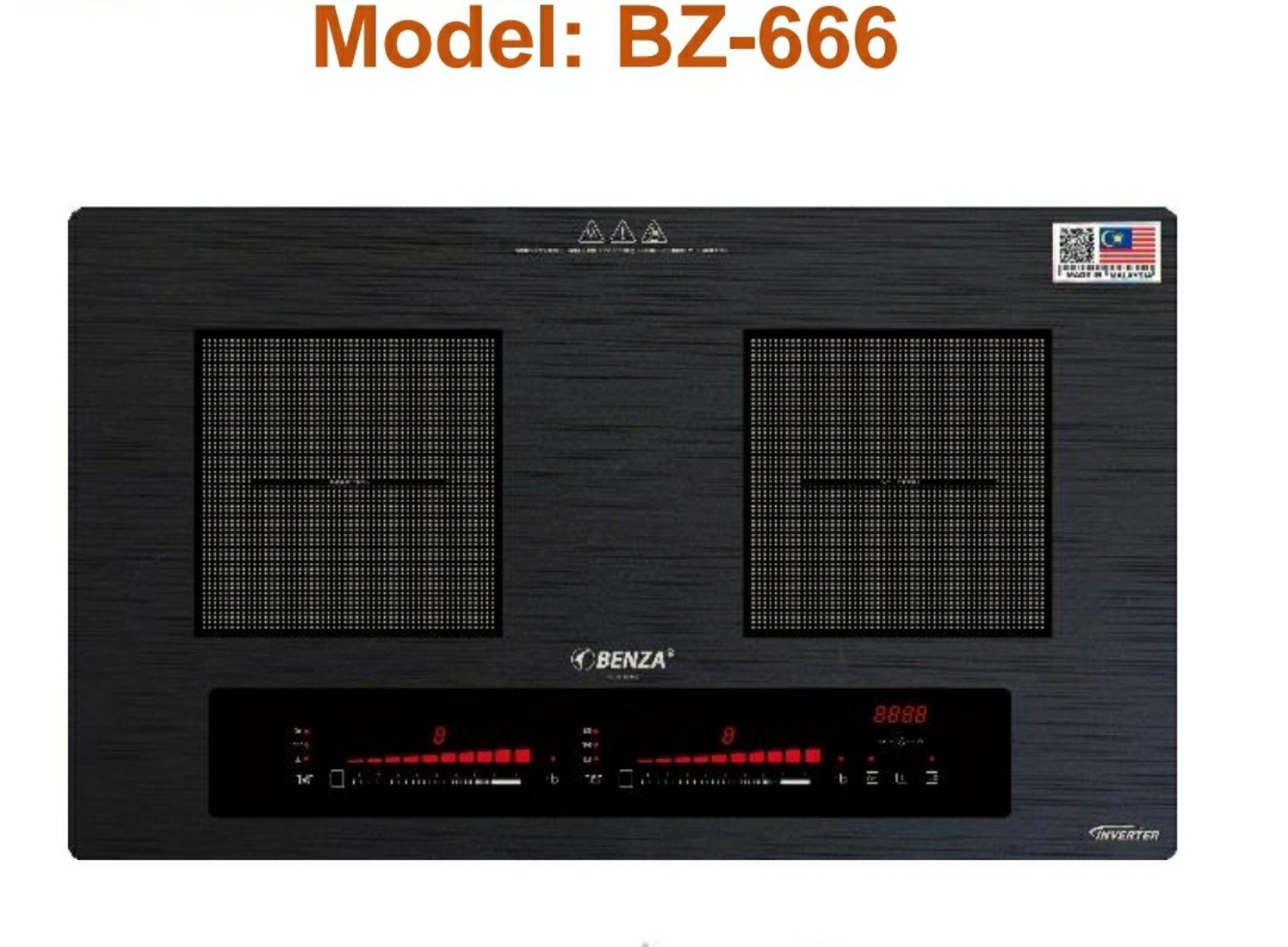 Bếp từ đôi Benza BZ-666