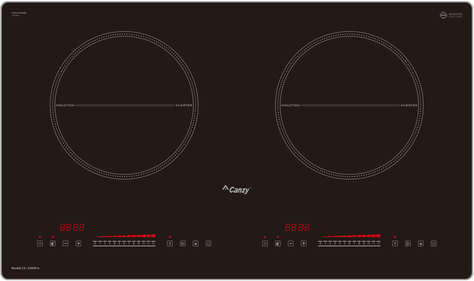 BẾP TỪ CANZY MODEL CZ S285PRO