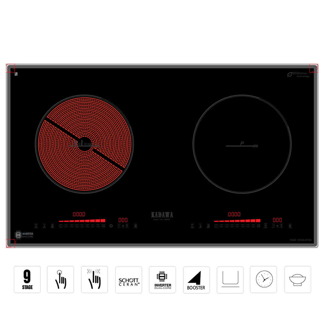 Bếp Điện Từ Kadawa KW-888ME Serial 4.0 – 9551004980481