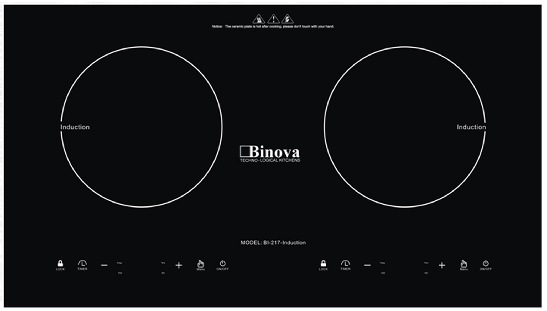 Bếp Từ Binova BI-217-Induction