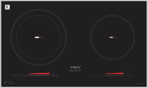 BẾP TỪ ĐÔI TOPY A66PLUS SERI 4.0