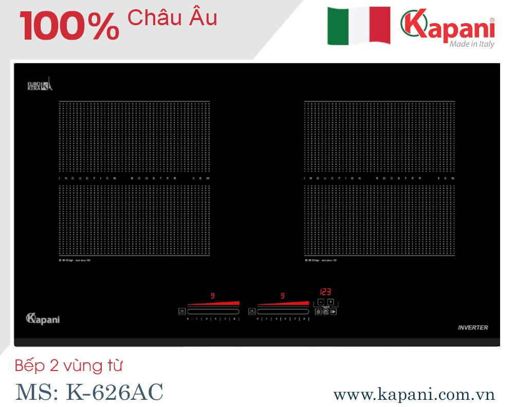 Bếp 2 từ K- 626AC