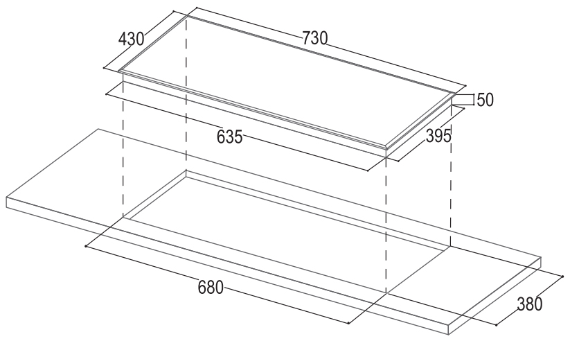 Bếp điện từ đôi Hòa Phát HPC D21A2