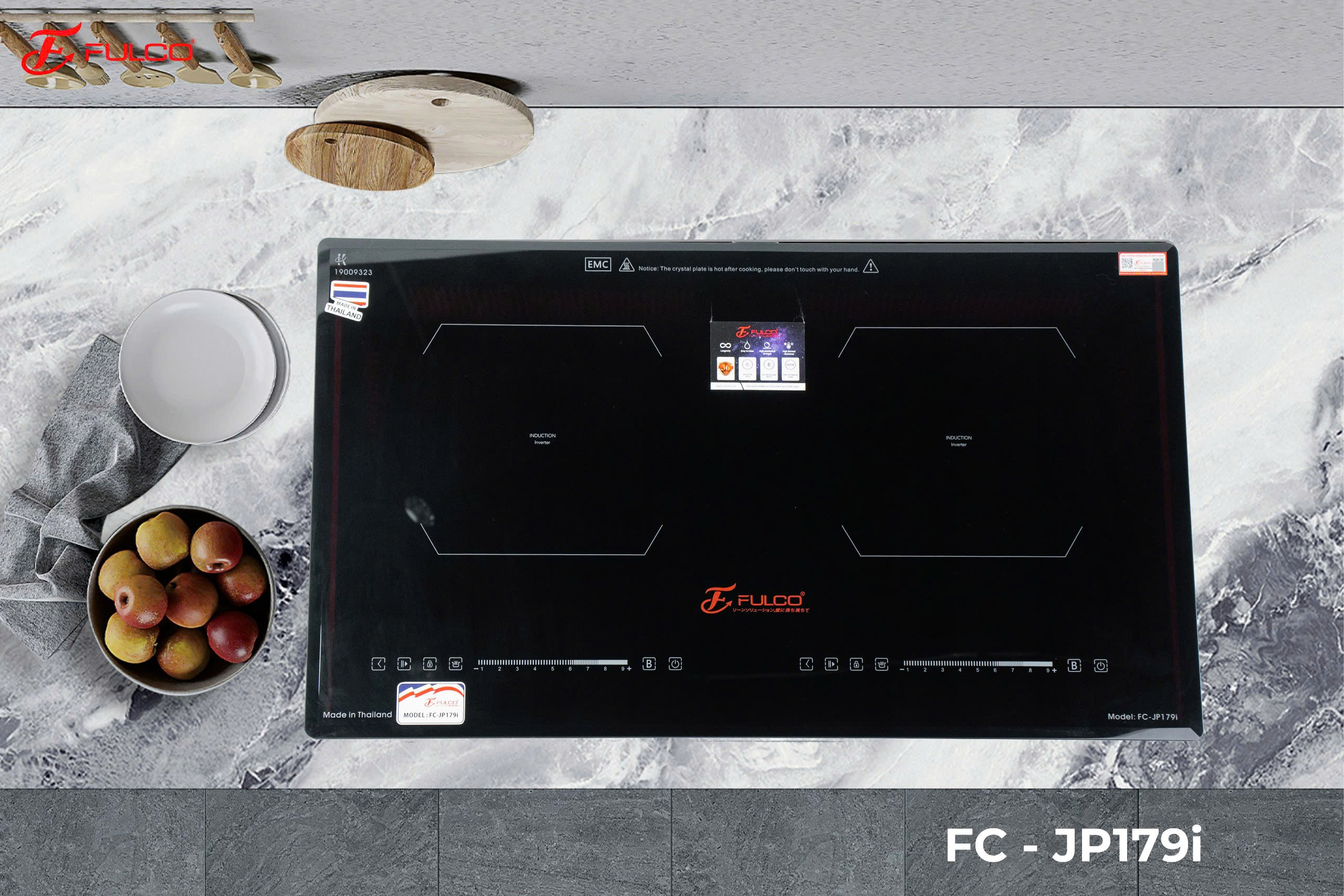 Bếp từ đôi Fulco FC-JP179i
