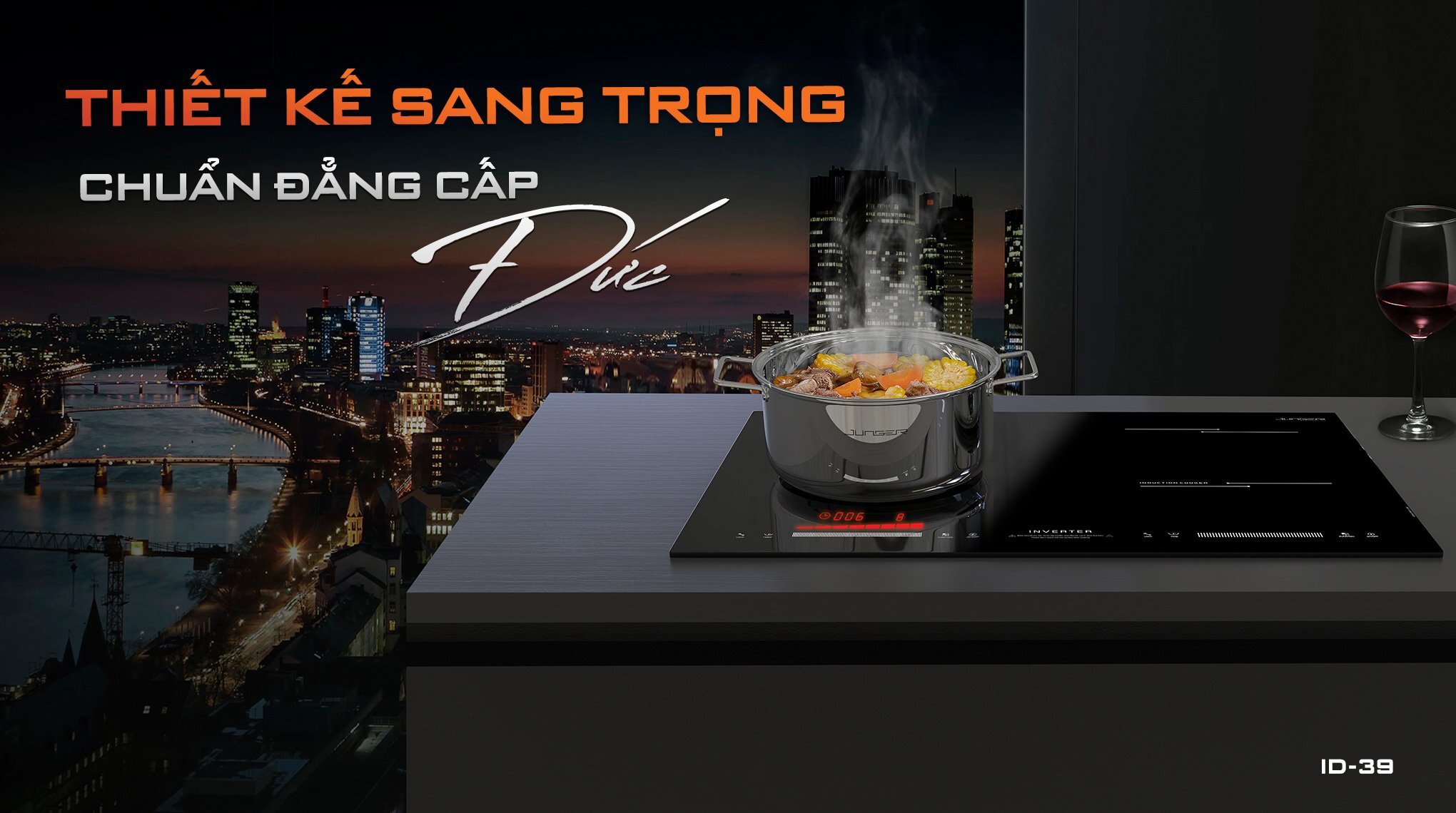 Bếp từ đôi Junger ID-39 có tốt không?