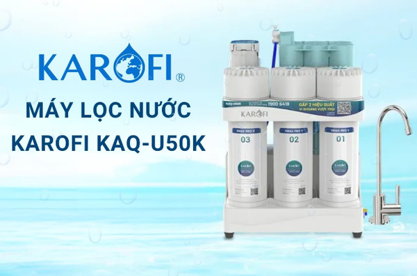 Máy lọc nước RO Karofi KAQ-U50K