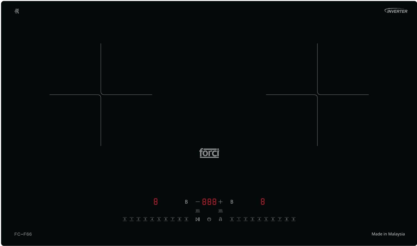 Bếp từ Forci FC-F66 Mới 1