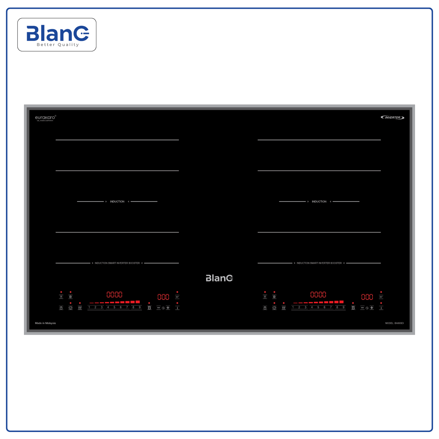 Bếp Từ Đôi Nhập Khẩu BLANC BA 869DI