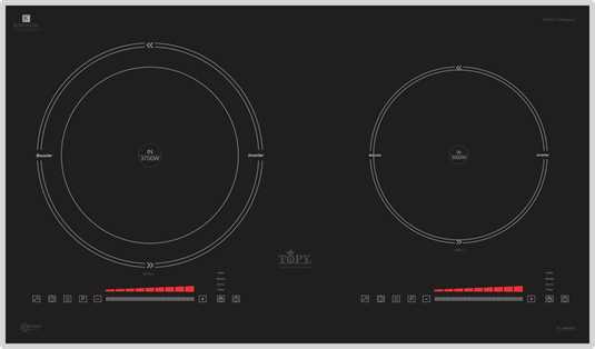 Bếp từ đôi Topy - A6868 Plus Serial 4.0
